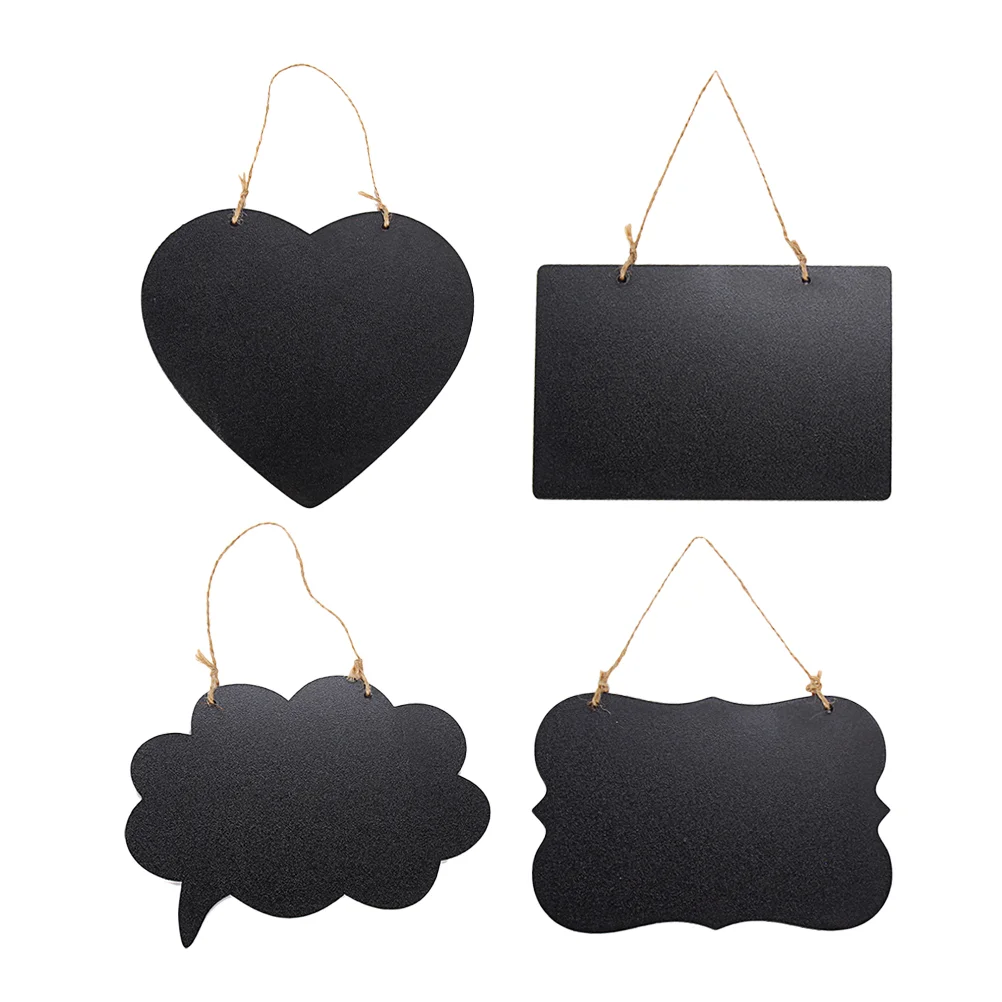 

Blackboard Sided Chalkboards Message Ouble Tag Double Board Ornament Decoration