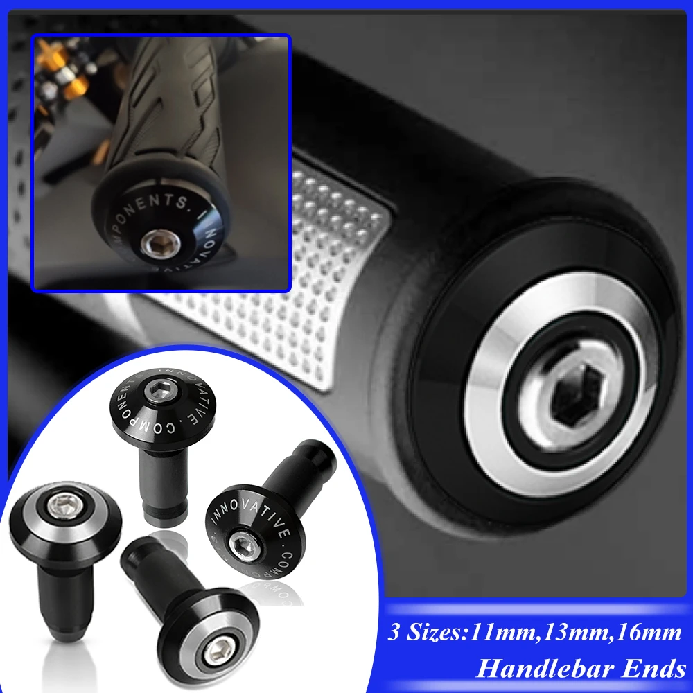 

2022 Hot For Aprilia Benelli Suzuki Dirt Bike Motorcycle Handle Bar Ends Weight Handlebar Grips Cap Anti Vibration Silder Plug
