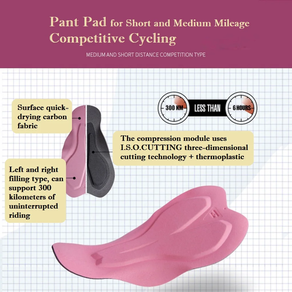 Женские велосипедные шорты летние дышащие штаны 4d в форме бабочки мягкие для