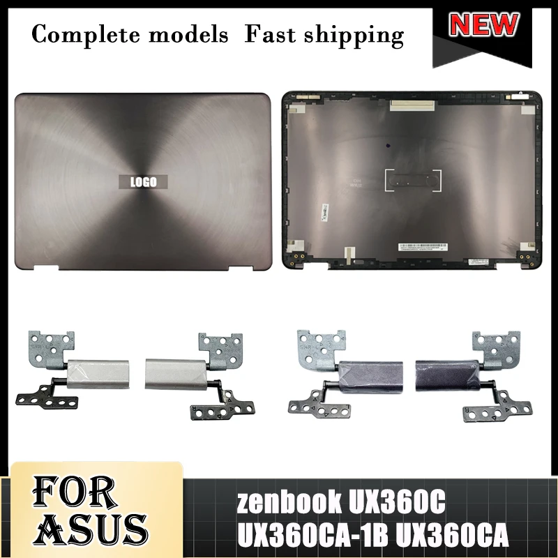 Новинка оригинальные петли для ЖК-экрана ноутбука ASUS Zenbook UX360C UX360CA-1B UX360CA задняя