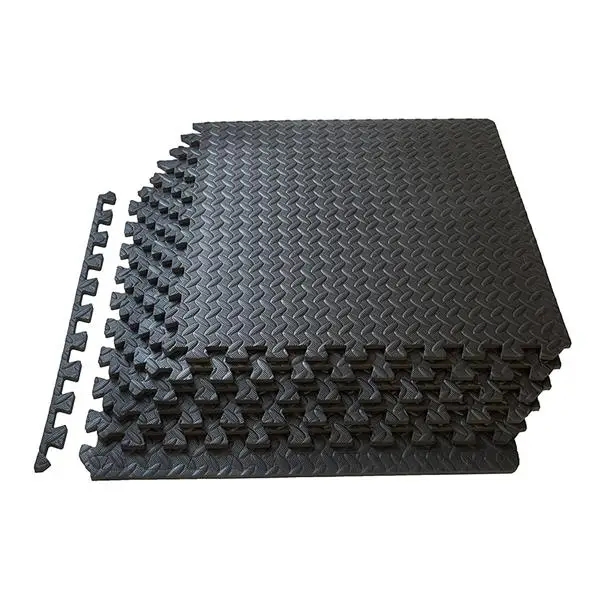 저렴한 54pcs 가정 사용 미끄럼 방지 방습 잎 패턴 환경 보호 EVA 지상 매트 건강 매트