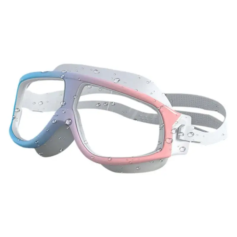 

Очки для плавания на открытом воздухе для взрослых, незапотевающие очки для плавания с УФ-защитой, мужские и женские аксессуары для мужчин и женщин