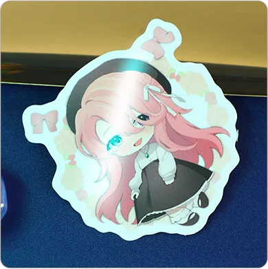 

Персонализированные водостойкие голографические наклейки Bomaijie