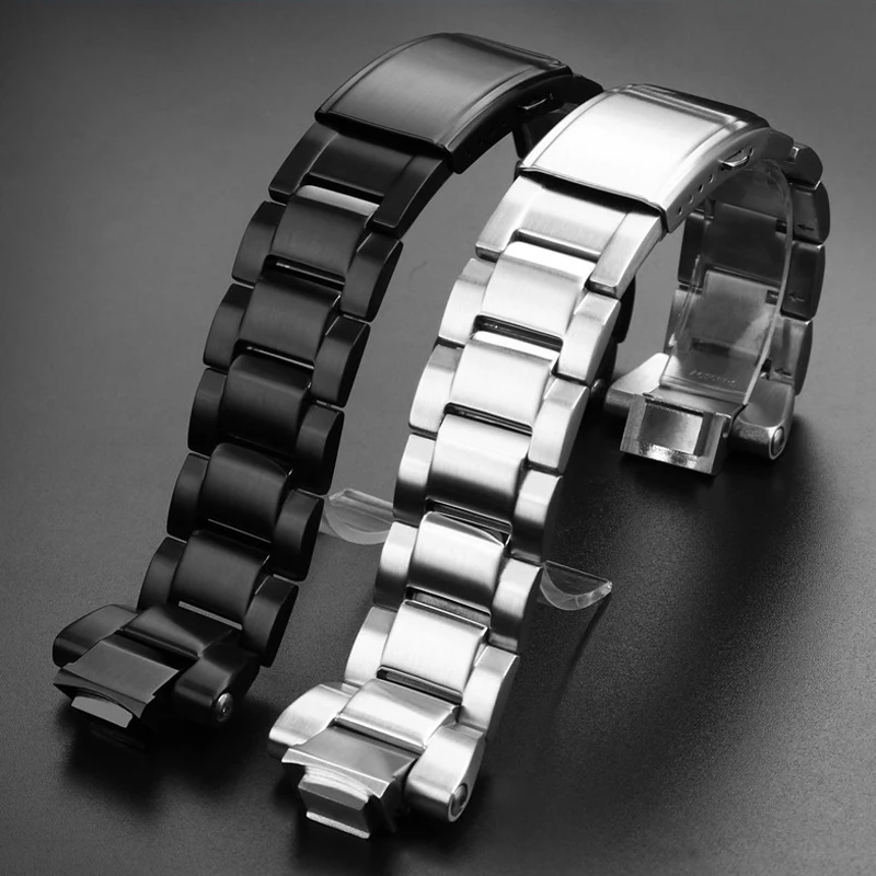 Фото Ремешок силиконовый для Casio EF-550 мужской, водонепроницаемый браслет из нержавеющей стали серии EDIFICE, 22 мм №2