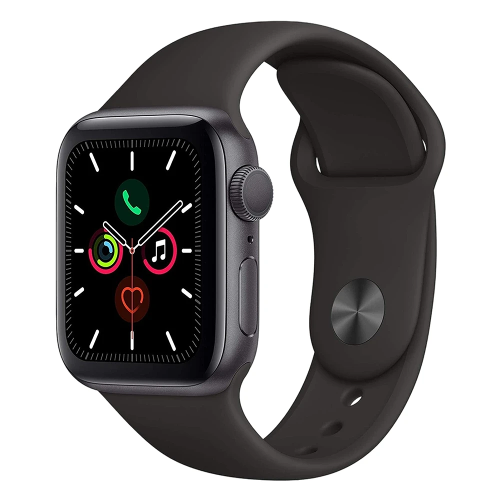 Фото Apple Watch Series 5 Смарт-часы 40 мм/44 мм GPS алюминий с спортивным ремешком (обновленный) №4