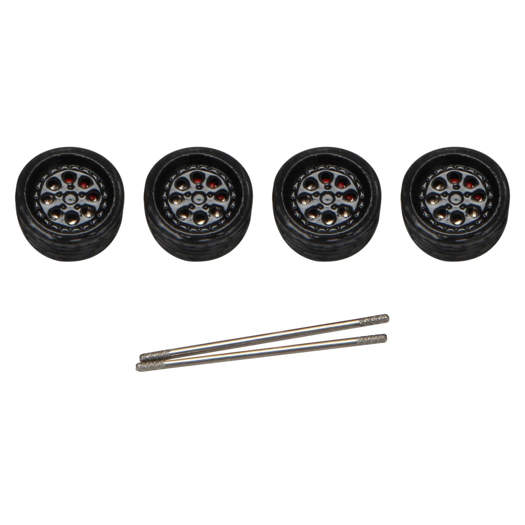 For HW Steamer Domeka Green Light Matchbox and Other 1:64 Car Model Modification Wheel Alloy Metal Fittings Racing DIY