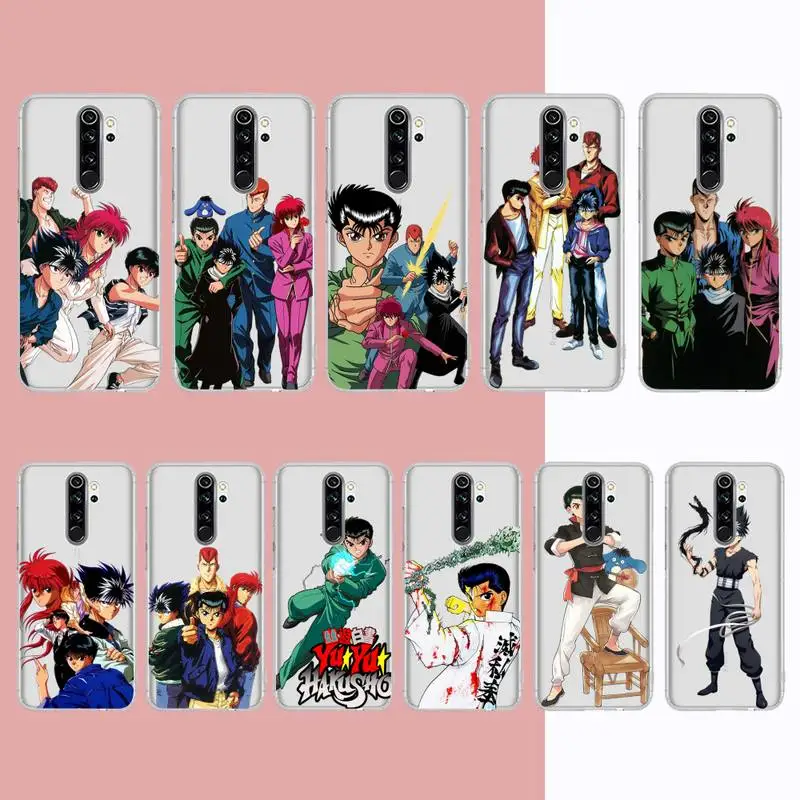 

Yu Yu Yuyu Hakusho anime Phone Case for Samsung S10 20 22 23 A10 40 for Xiaomi10 Note10 for Huawei P50 20 Honor60 70