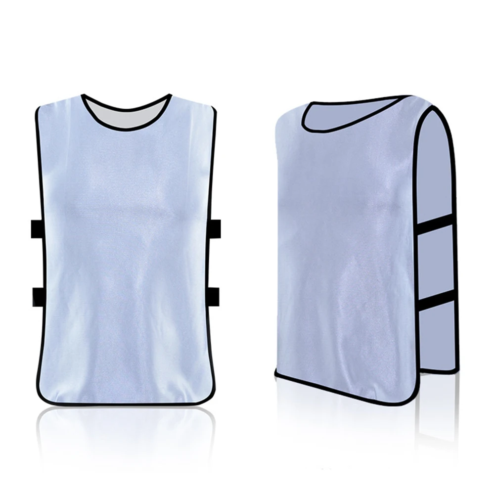 

Трикотажные изделия из полиэстера, тренировочный жилет для взрослых, свободная Спортивная одежда для футбольных команд