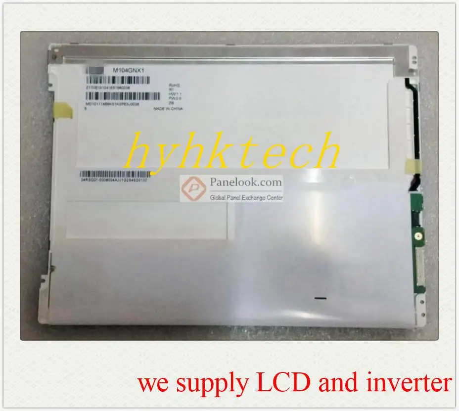 M104GNX1 M104GNX1 R1 10,4 дюймовый TFT LCD, новый и оригинальный, проверено перед отправкой