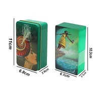 light seers tarot card deck tin box 78 cards full color and guidebook is a healing tool and guide light seers tarot deck