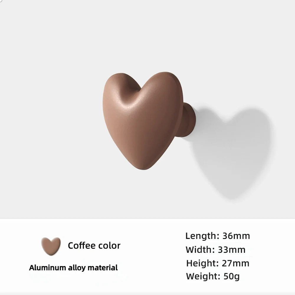 

Металлические ручки в форме сердца