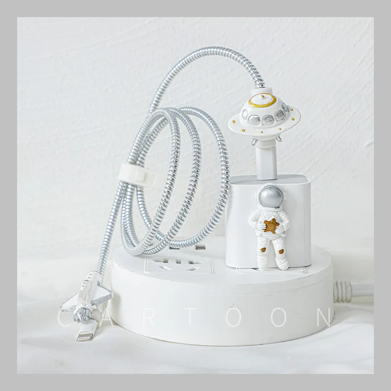 Новый аксессуар для кабеля в виде животного 18/20 Вт USB-штекер зарядного устройства