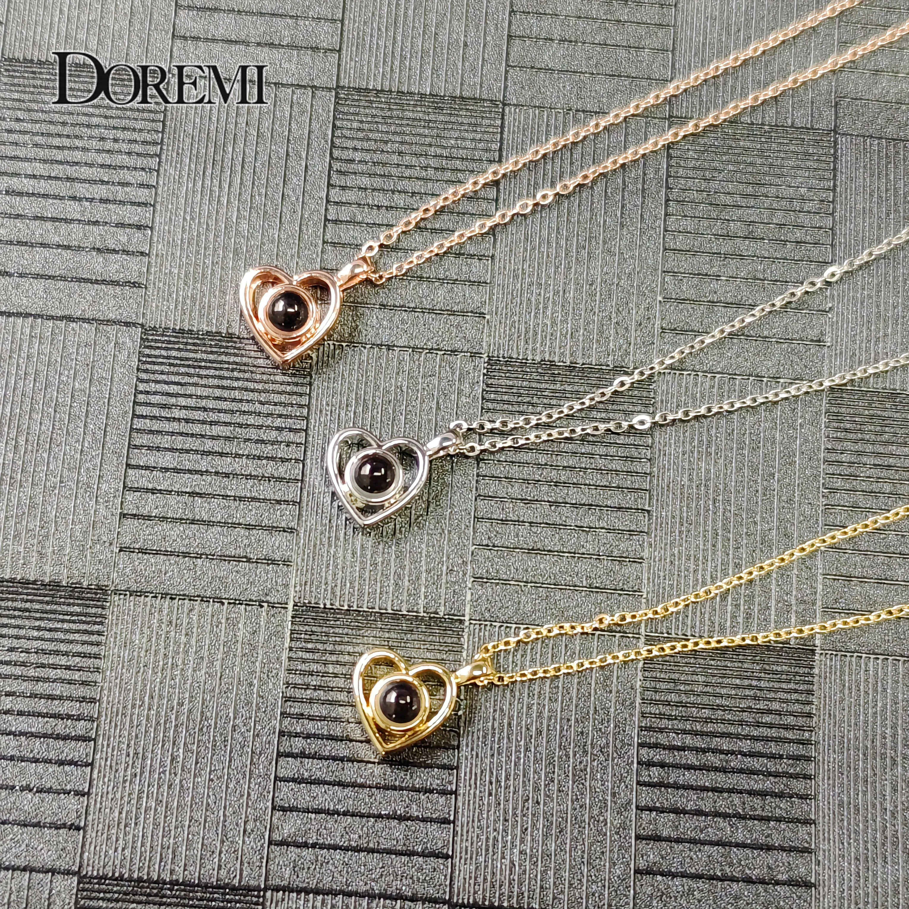 Ожерелье с проекцией под заказ для подарка на День святого Валентина |