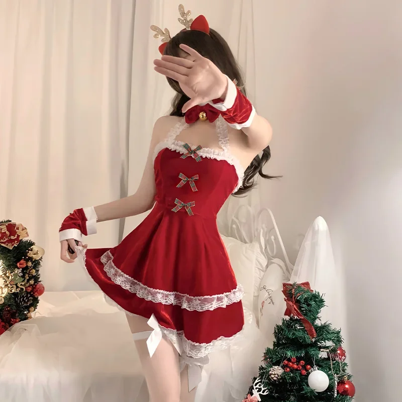 Костюм горничной сексуальное женское белье косплей нижнее для ролевых игр