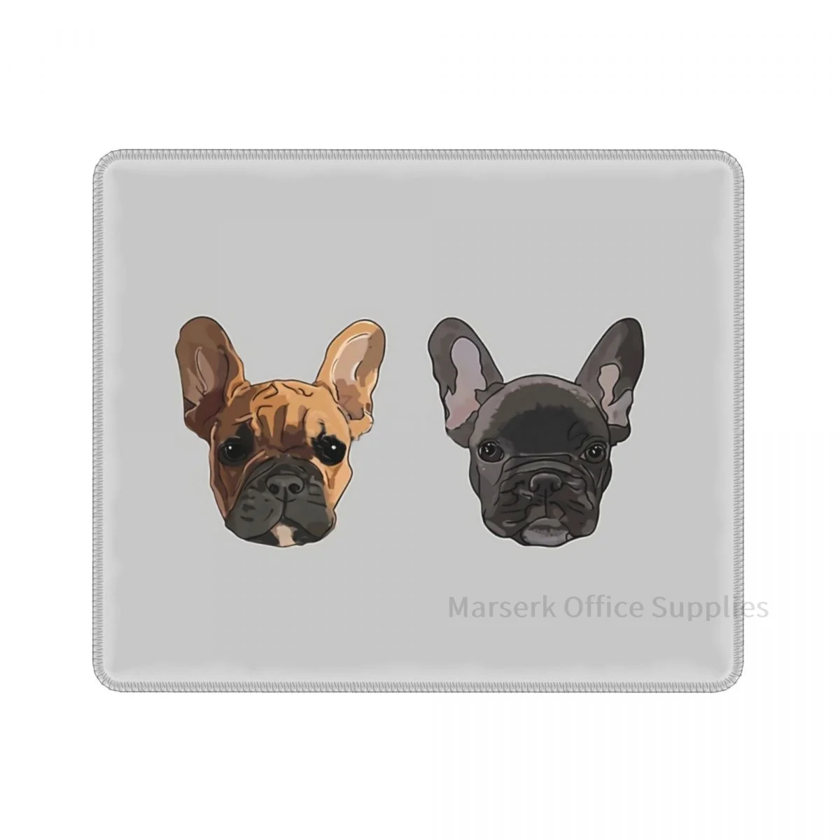 

French Bulldog Pet Mouse Pad Frenchies Computer Gamer Keyboard Desk Pad Personalized Rubber Antiskid Washable