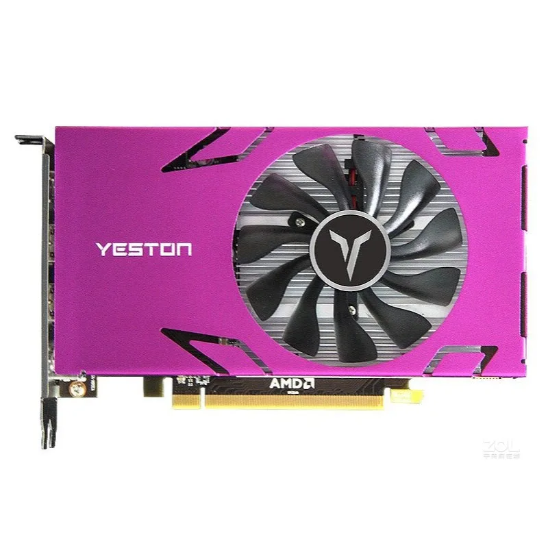 R7 350 4G 6HDMI Игровая видеокарта пластина gpu многоэкранный ПК компьютер не RX 560 5700 580 590