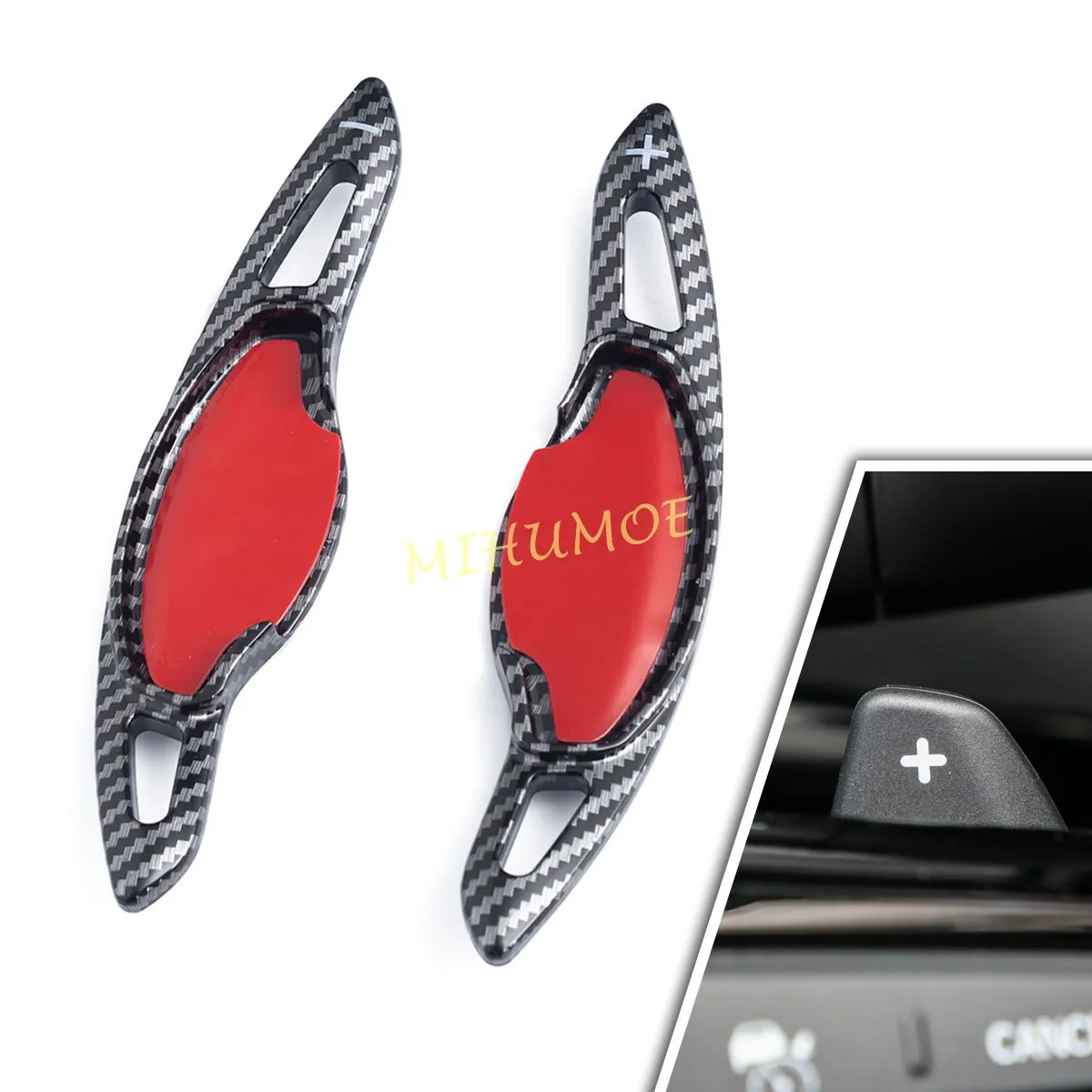 Удлинитель рулевого колеса для 2023 2024 Honda Civic Accord CR-V Pilot Acura Integra Carbon Fiber Look