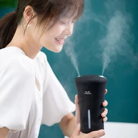 280ml dual nozzle wireless air humidifier usb charging 2000mah battery operated portable negative ion air purifier mist maker