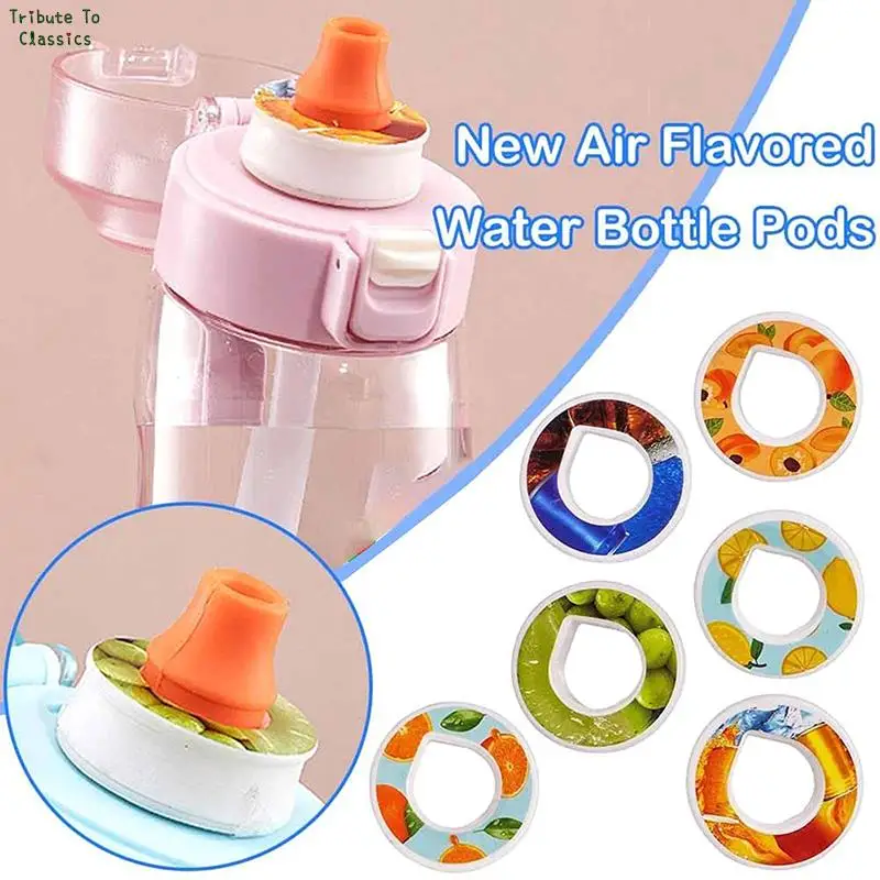 NEW 1PC Flavoring Pods Air Scent Fruit Flavour Up Plastic Water Drink Bottle Flavor Pod with Fragrance Drink More Water