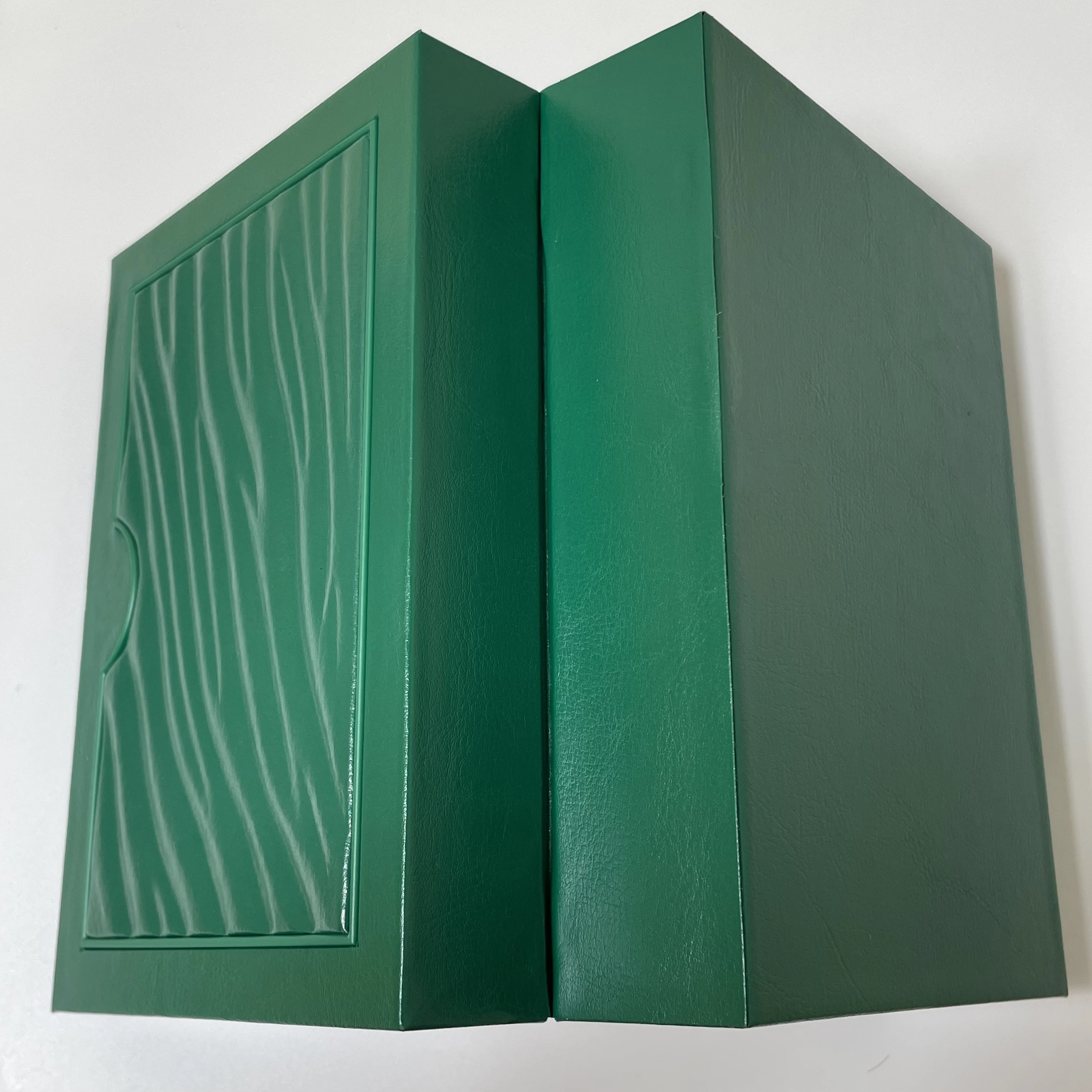 Factory direct substitute original Rolexables green watch box luxury brand with file card can be customized AAA watch box