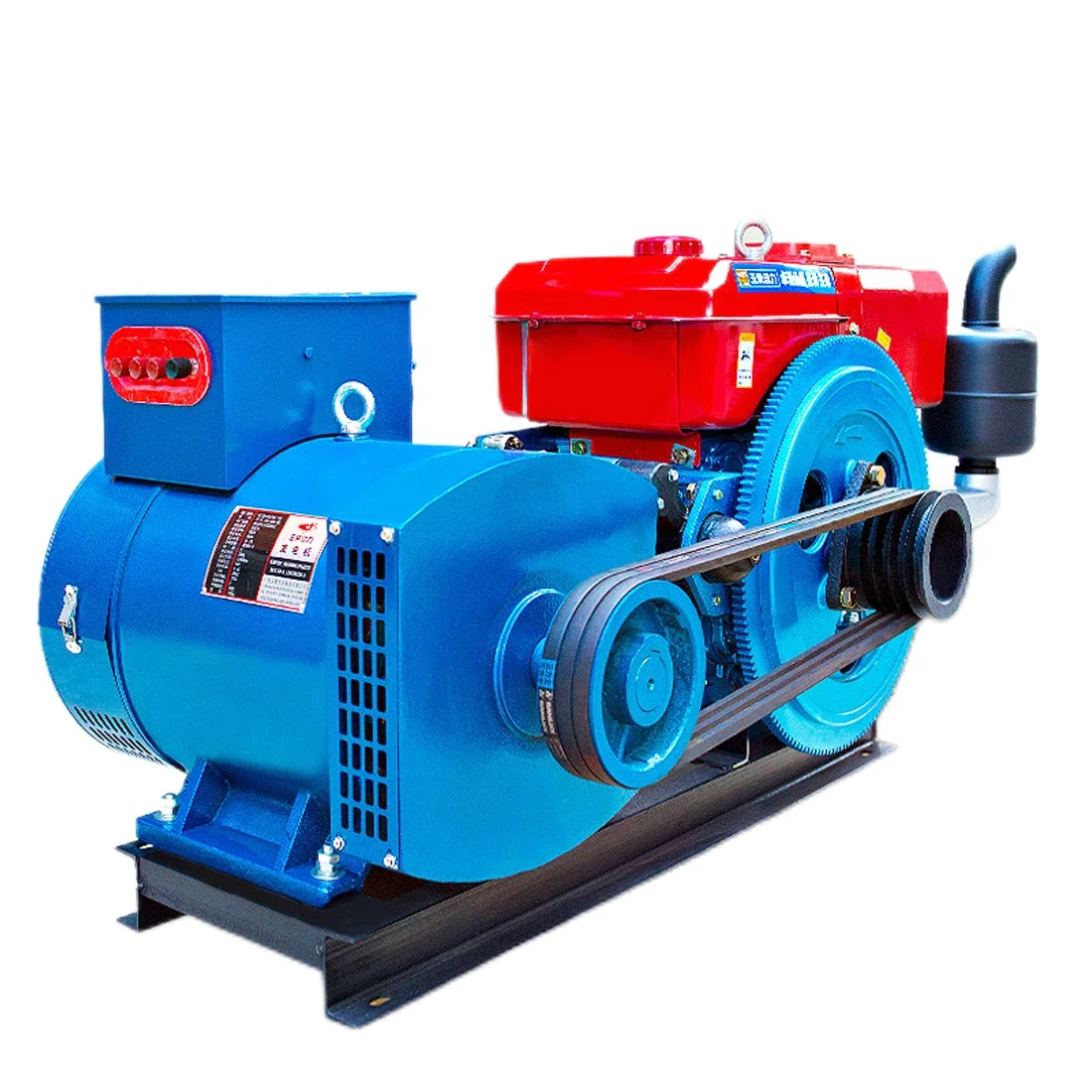 Одноцилиндровый дизельный генератор Бытовой однофазный трехфазный