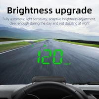 m1 hd gps car moto hud windshield with fuel consumption trip computer electronics accessories for all vehicles