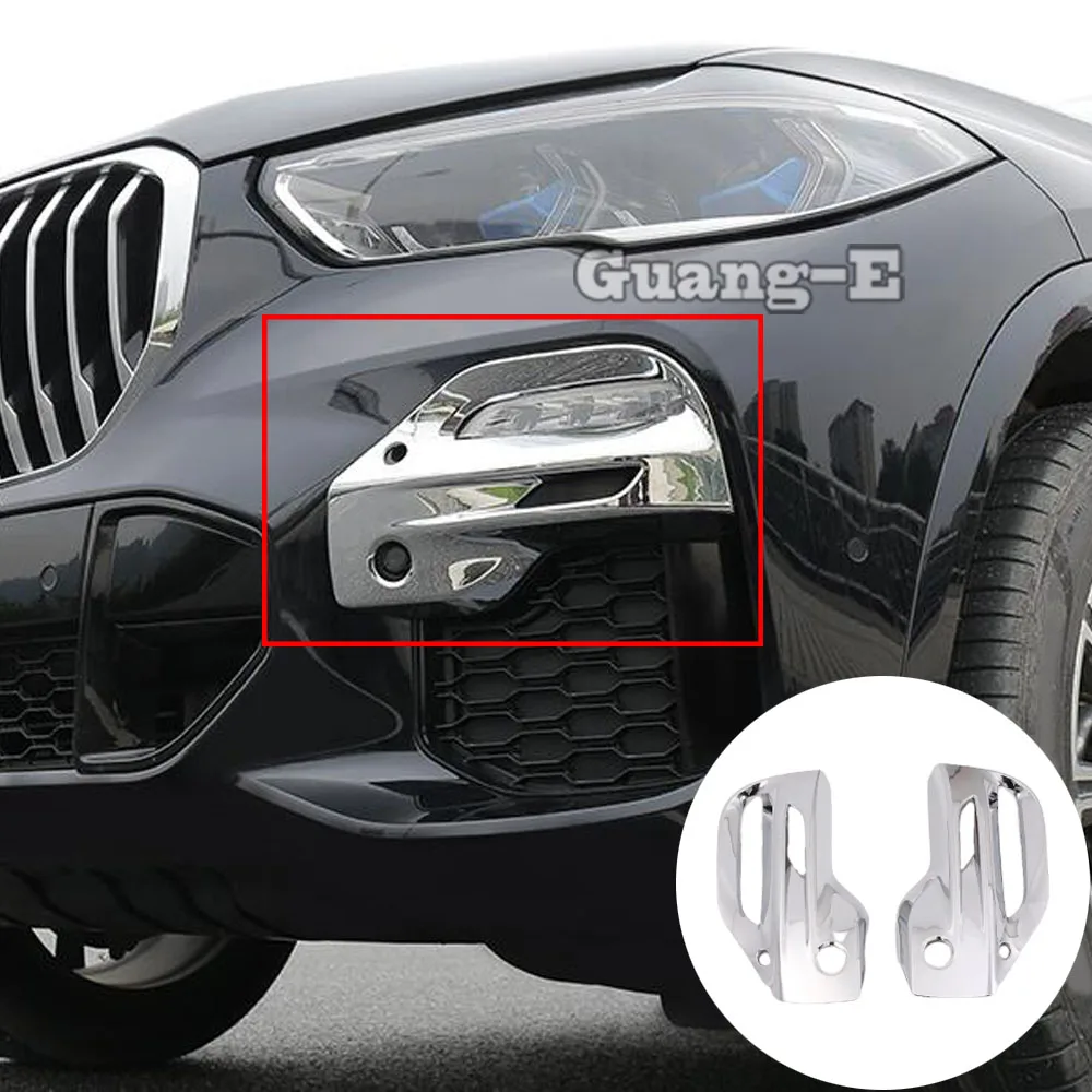 

2 шт., наклейки на раму противотуманных фар для BMW X5 xDrive G05 2019 2020 2021 2022 2023