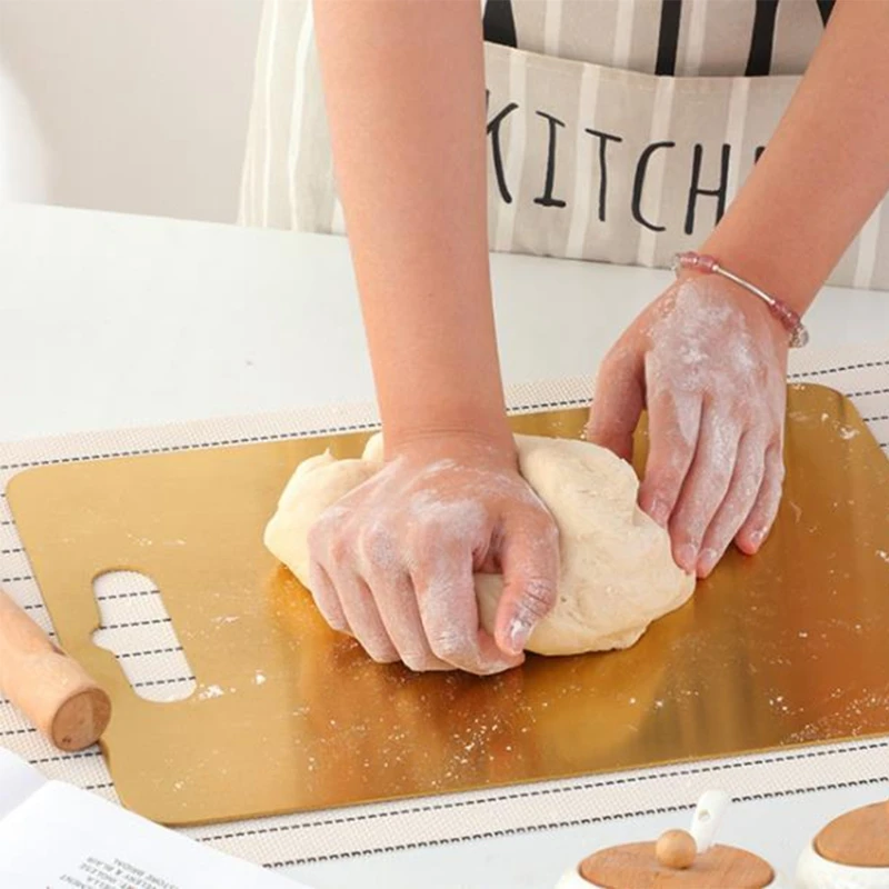 

Stainless Steel Cutting Board for Kitchen Used to Cut Baby and Roll Dough