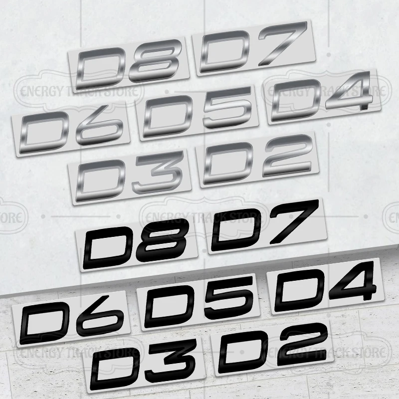 

Автомобильная наклейка для Volvo XC40, XC60, V90, V70, S80, D2, D3, D4, D5, D6, D7, D8, логотип, буква, украшение, эмблема, значок заднего багажника, автомобильные аксессуары