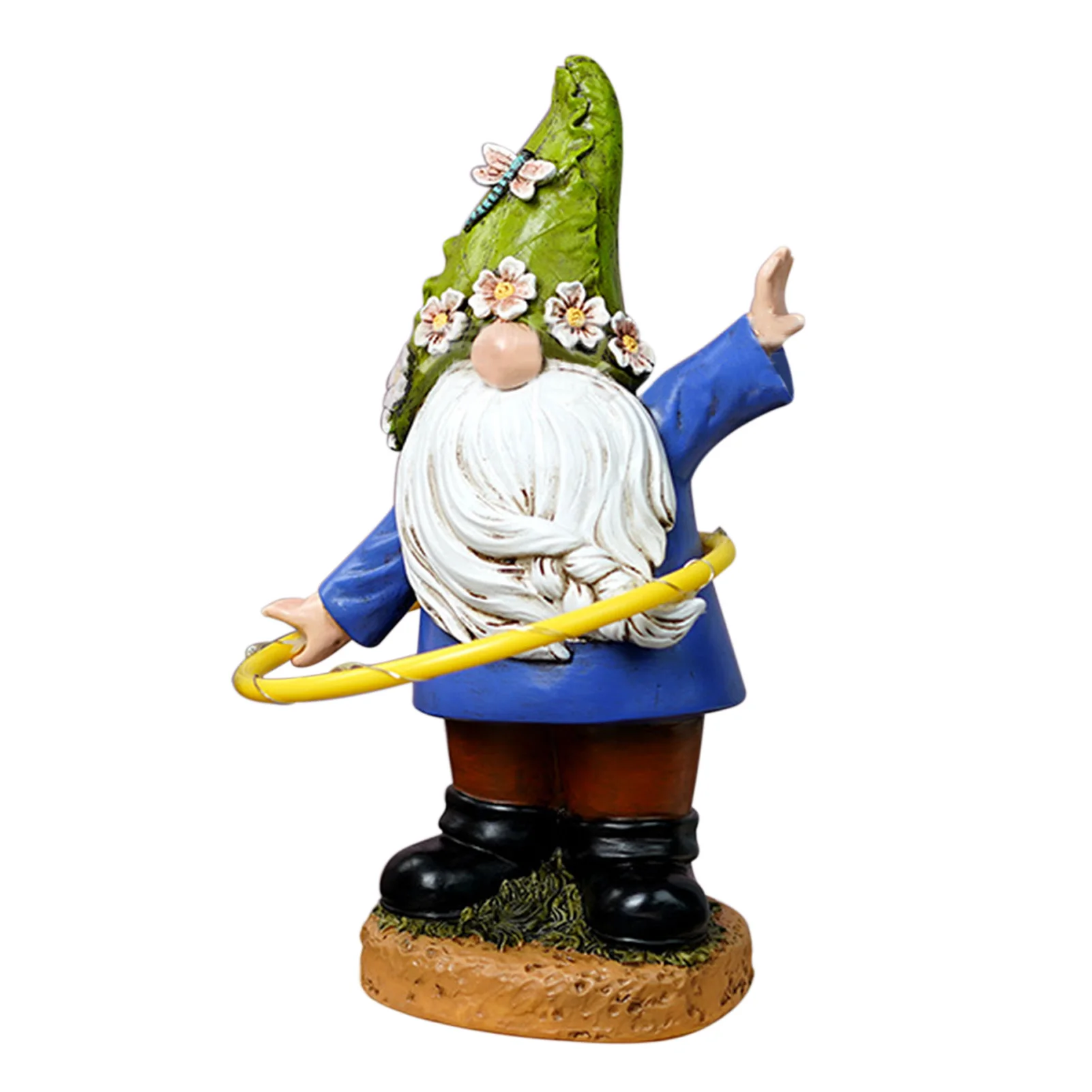 

Garden Gnome Statue Gnome Garden Statue Ornament Sculpture Gift Naughty Funny Garden Gnomes Decorations for Yard Housewarming