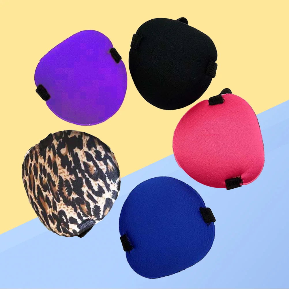 

Eye Patch Kidsfor Children Amblyopia Lazystrabismus Pirate Adult Eyeglass Adjustable Single One Glasses Care