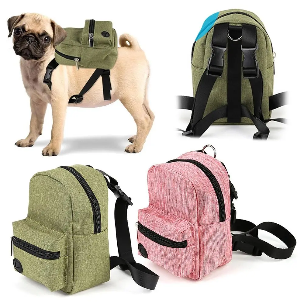 

Fashion Walking Training Adjustable Cat Supplies Pet Snack Bag Dog Accessories Pet Knapsack Dog Self Backpack