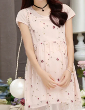 

Size 2023 Mom Girl New Big Shirt T Shirt Women Maternity Funny Clothes Pregnant Loading Baby green