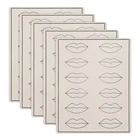 10 шт., искусственные губы для нанесения татуировок