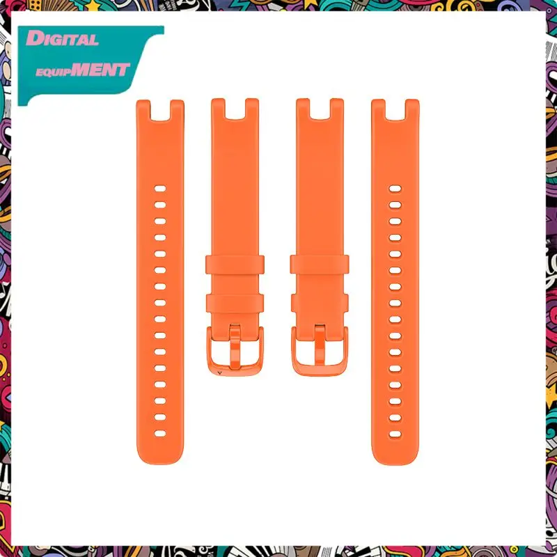 

Multicolor Silicone Watch Band 14mm Smart Watch Replaceable Strap With Installation Tool Watch Strap Smart Accessories