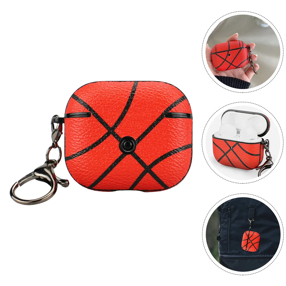 

Earphone Case Box Earbud Wireless Carrying Basketball Organizer Protection Shockproof Shell Container Holder Cover Air Soccer