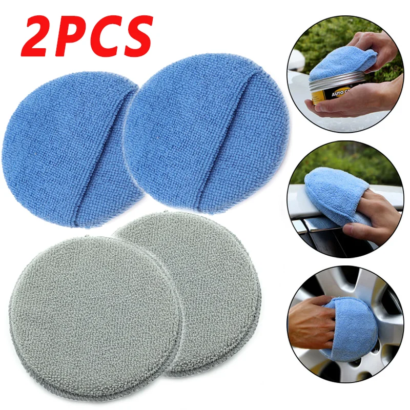 2 шт. губка-аппликатор для чистки автомобиля