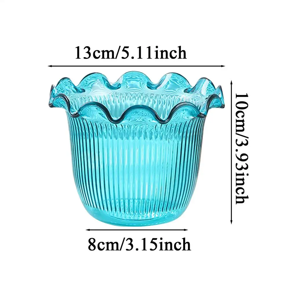 

Декоративная Прозрачная Стеклянная Ваза Для Украшения Дома, Гидропонный Горшок Для Растений, Подставка Для Водных Растений