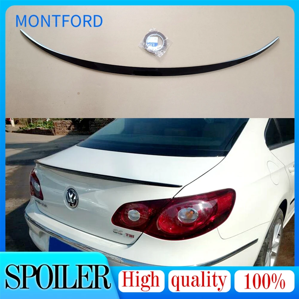 

SHCHCG для Volkswagen Passat CC 2009 2010 2011 2012 2013 2014 2016 ABS Материал Неокрашенный праймер задний спойлер