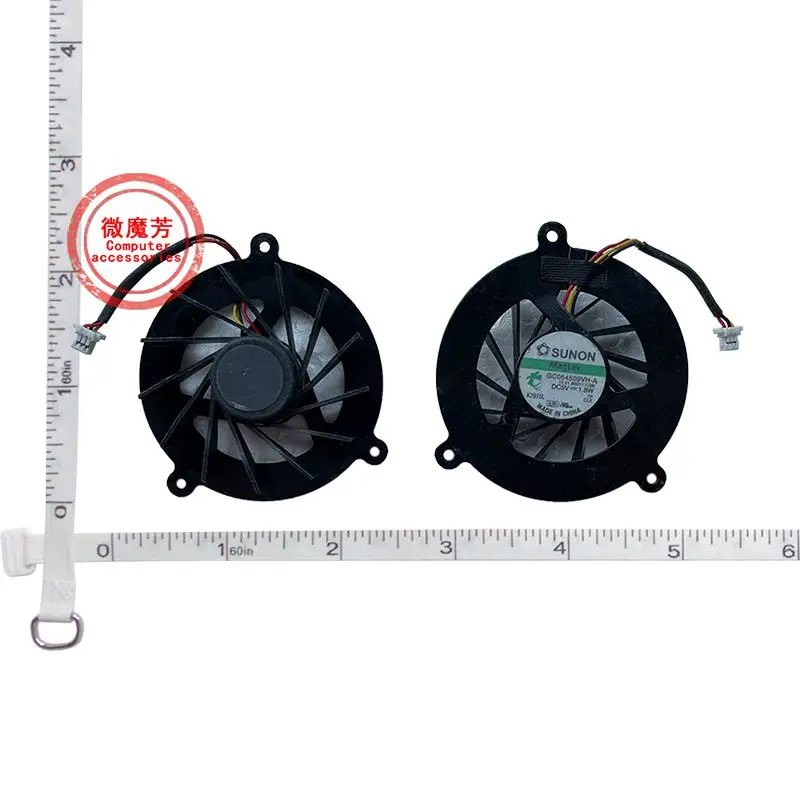 Бывший в употреблении вентилятор ЦП для Lenovo IdeaPad V350 U330 GC054509VH-A Охлаждение ноутбука