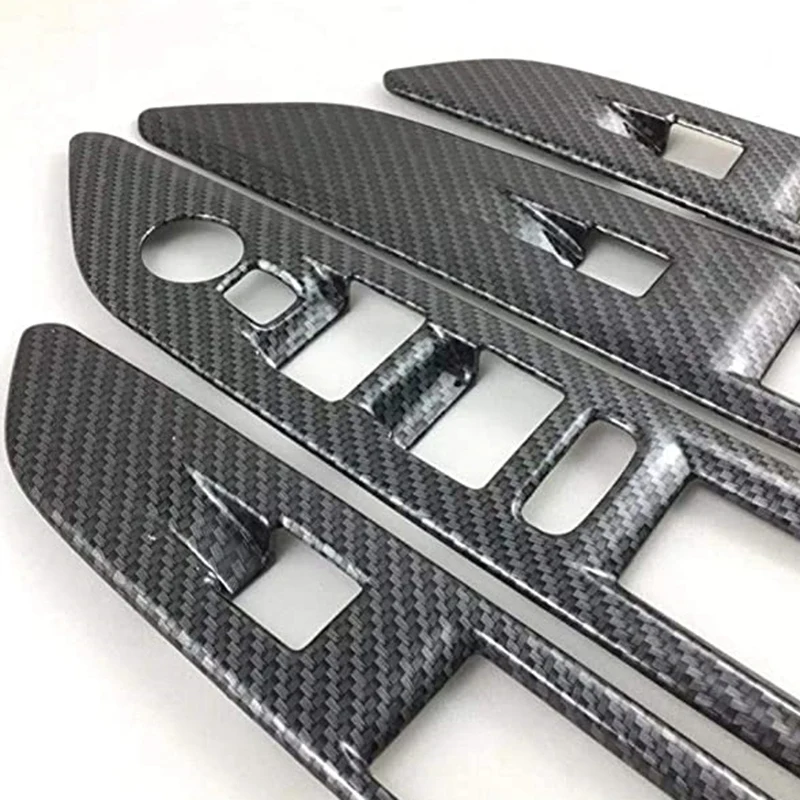 Для Peugeot 3008 GT 2017-2020 кнопки для подключения из углеродного волокна