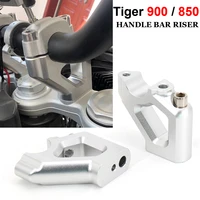 motorcycle handle bar riser clamp extend handlebar adapter mount for tiger 900 gt pro low rally for tiger900 for tiger850 sport
