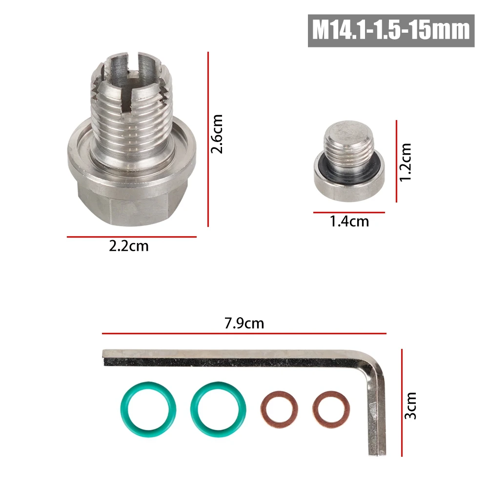 

Комплект Сливных Пробок Для Масла M12.1x1.25/1.5/1.75, M14.1, M16.1
