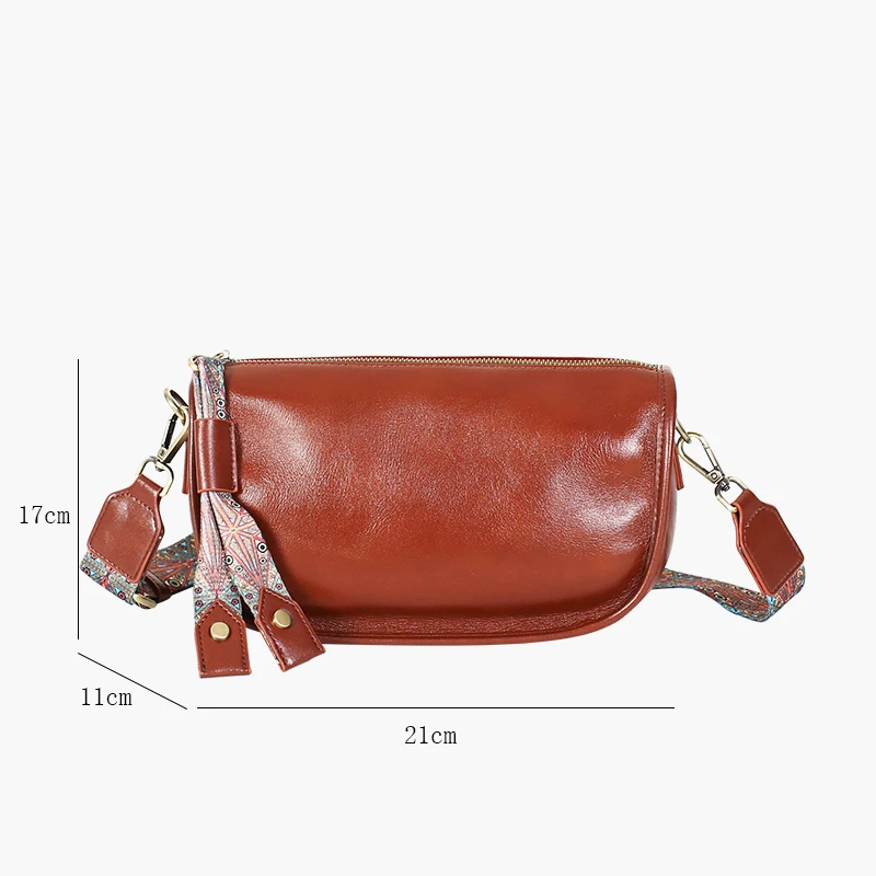 NEW Genuine leather women pillow hand bag New fashion versatile Cowhide small square bag shoulder bag vintage crossbody bag