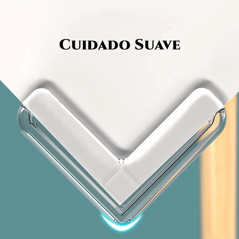 

4 Protetor De Quina Silicone Mesa Segurança Para Crianças E Bebes Proteção
