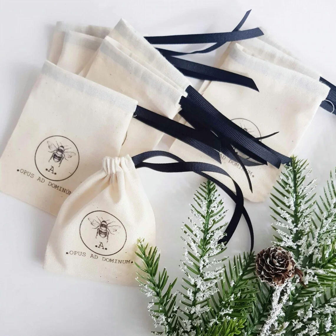 Подарочные сумки из хлопка NALIA'S POUCHES