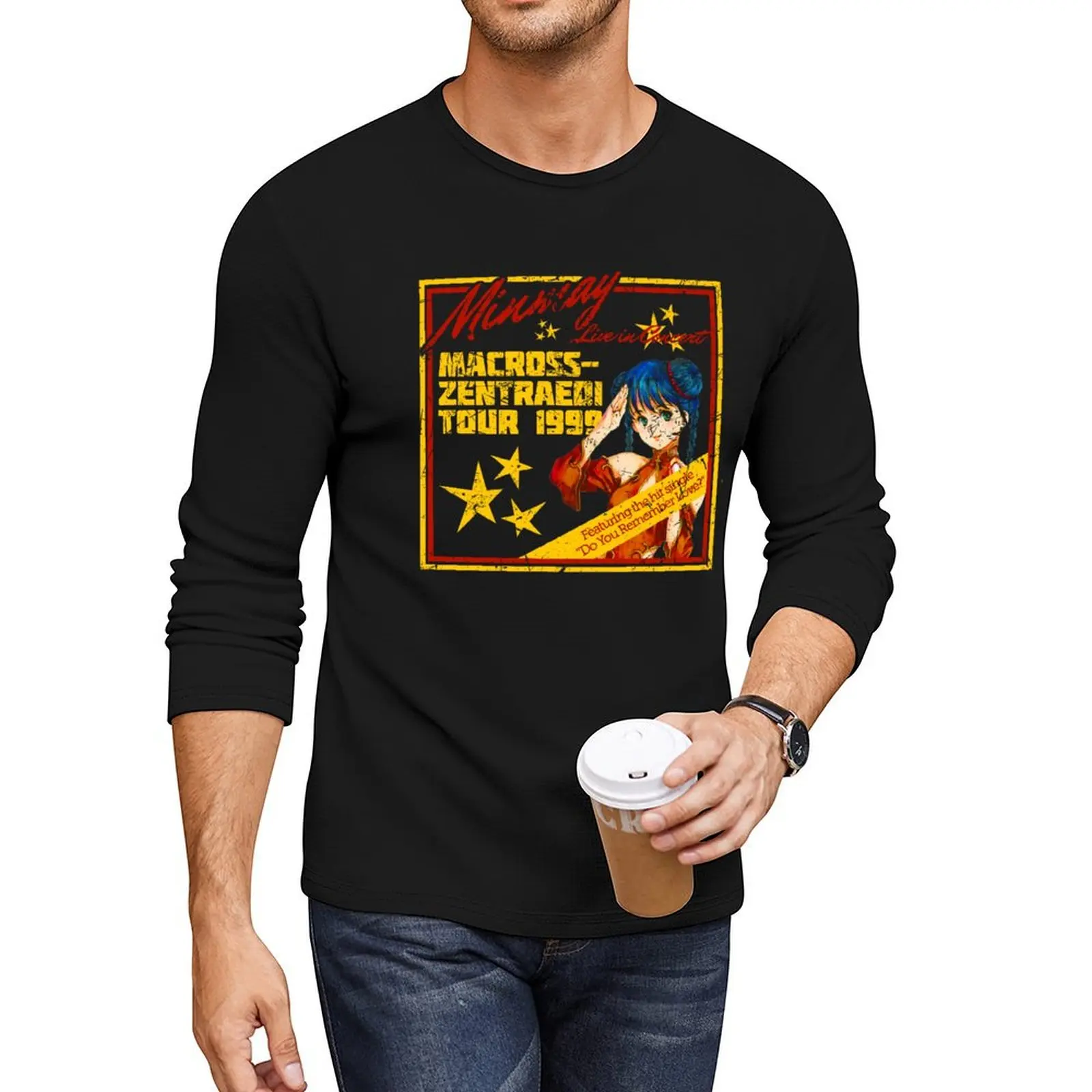 Длинная футболка Minmay on Tour толстовки футболки на заказ с рисунком облегающие для