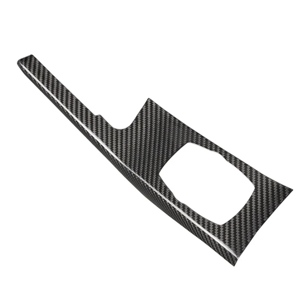

Carbon Fiber Car Interior Multimedia Knob Panel Modification Cover Trim Stickers for BMW 5 Series G30 2018-2020