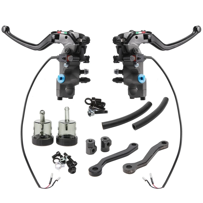 

Motorcycle Brake Master Cylinder Cable Clutch Radial Brake Pump 22Mm Universal For Honda Yamaha Kawasaki