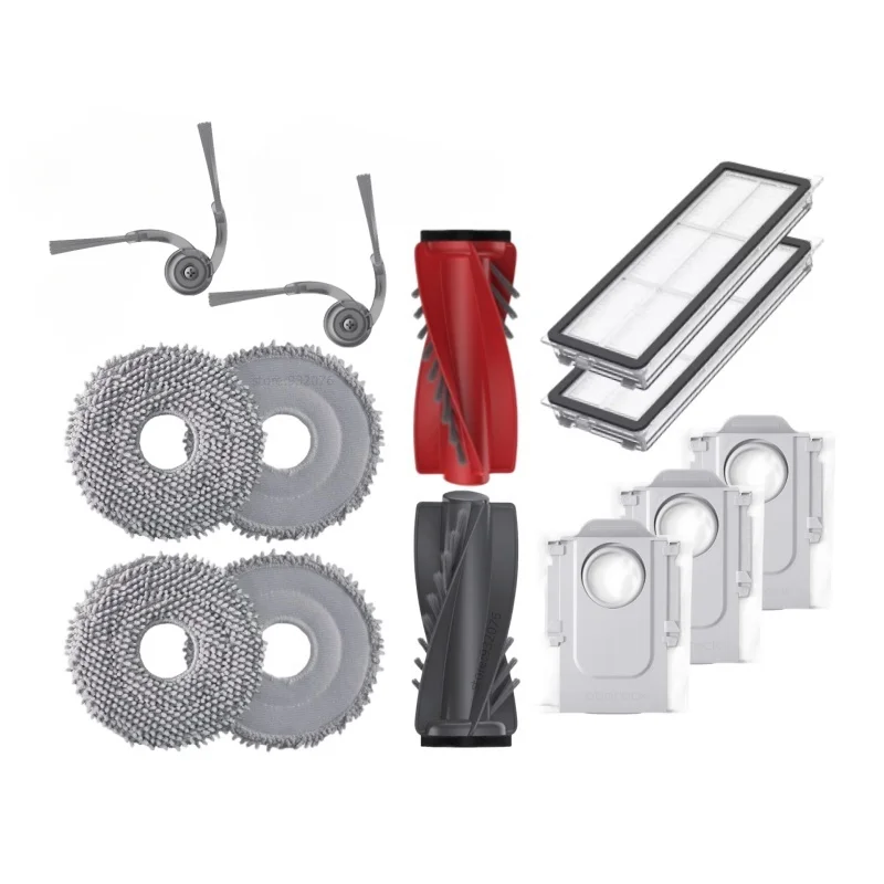 

Оригинальный аксессуар Roborock Q Revo Curv, фильтр DuoDivide, основная/боковая щетка, швабра, мешок для пыли, детали робота-пылесоса опционально